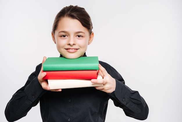 Aantrekkelijke jonge meisjesholding boeken