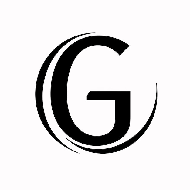 Foto aanvankelijke letter g logo template vectorontwerp gekoppelde letter g logoontwerp