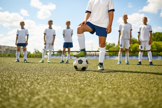 Aanvoerder van Junior Football Team