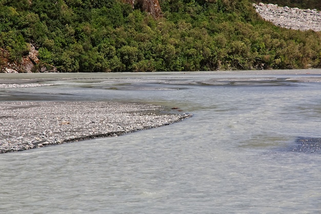 Aard van Fox Glacier in Nieuw-Zeeland