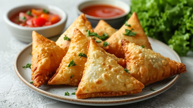 Aardappel Samosa of Aloo Samosa is een Indiase snack