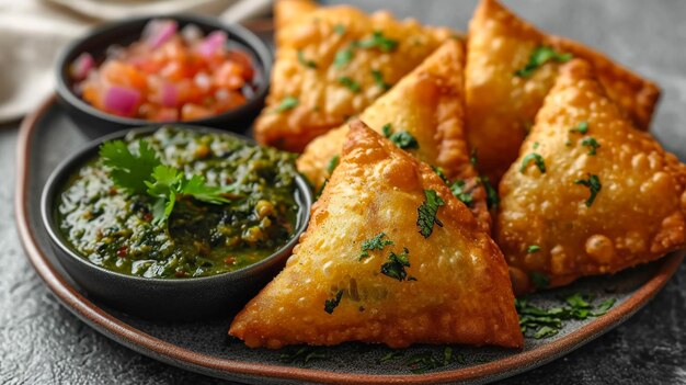 Aardappel Samosa of Aloo Samosa is een Indiase snack