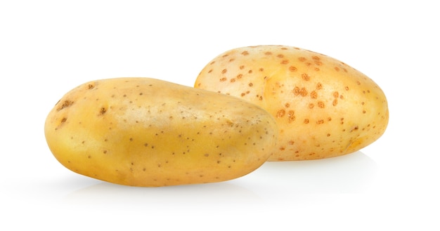 Aardappelen geïsoleerd