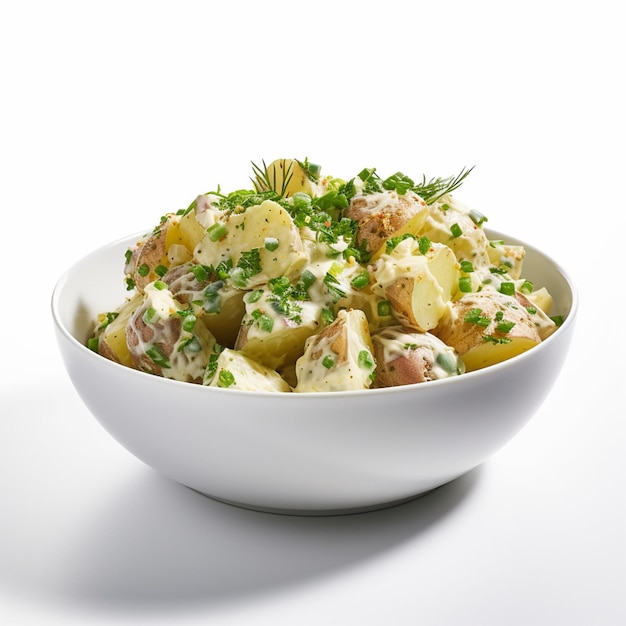 Aardappelsalade met specerijen