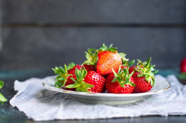 Aardbei vers fruit bessen