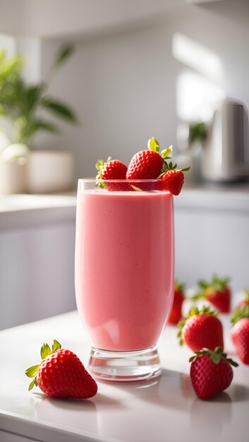 aardbeien smoothie