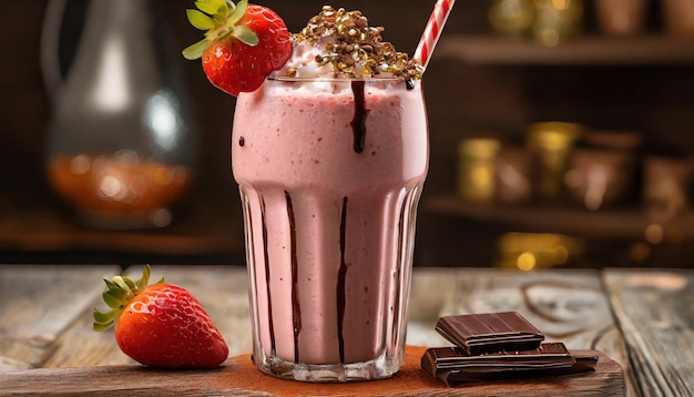 aardbeienmilkshake