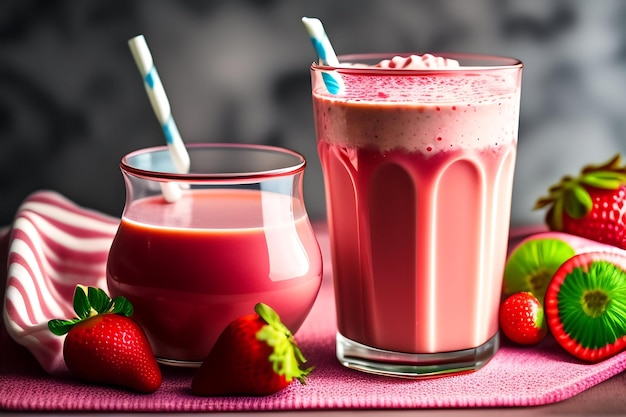 aardbeienmilkshake