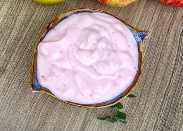 Aardbeienyoghurt