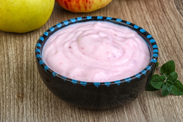 Aardbeienyoghurt