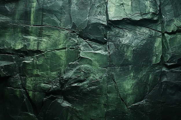 Aardse elegantie groene stenen muur textuur achtergrond