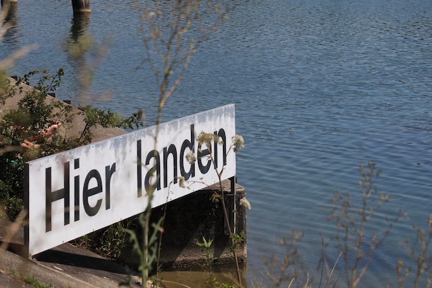 Foto aare landeplatzes