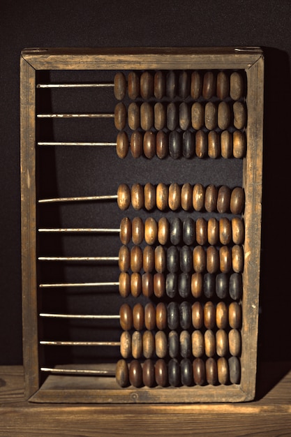 Abacus close up