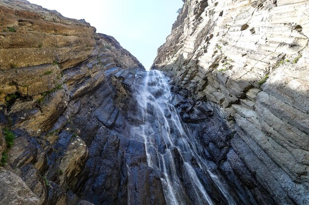 AbaiSu waterfall North Caucasus KabardinoBalkaria June 2021