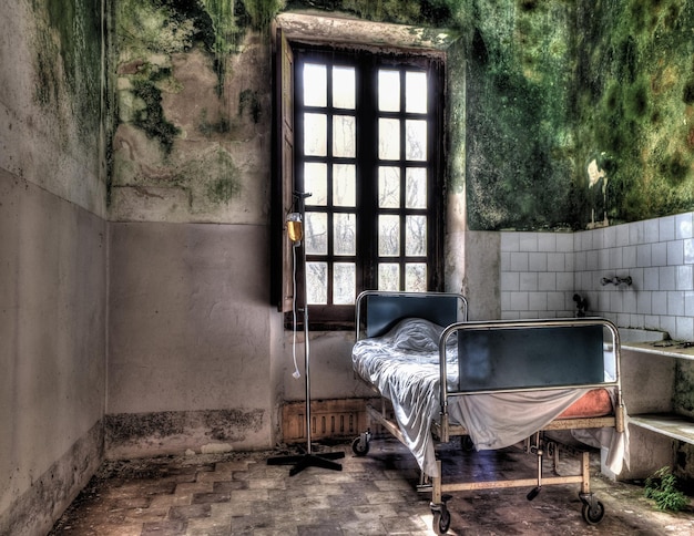 Photo abandoned asylum