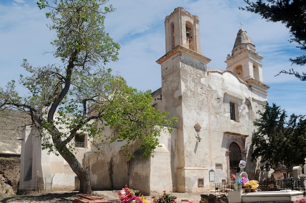 사진 real de catorce san luis potosi 멕시코의 묘지가 있는 버려진 교회