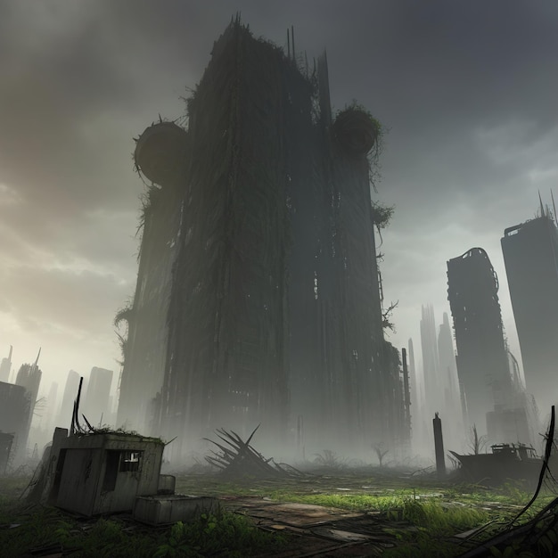 Abandoned city