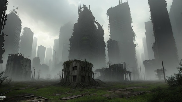 Abandoned city