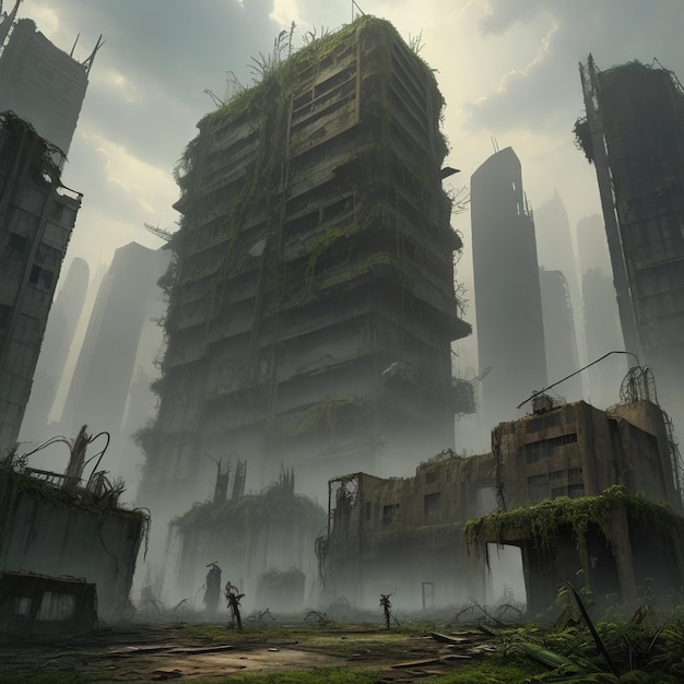 Abandoned city