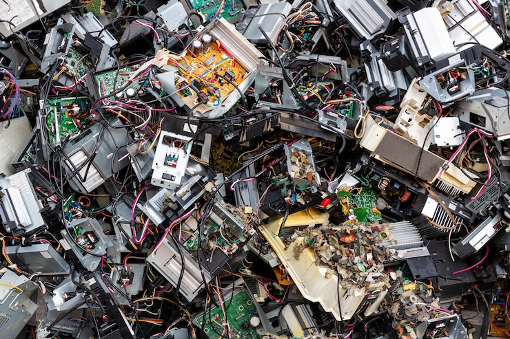 Photo abandoned computer