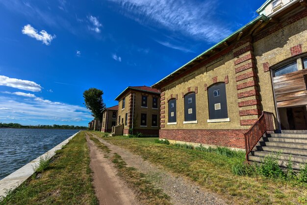 The abandoned ellis island immigrant hospital it was the united states first public health hospital opened in 1902 and operating as a hospital until 1930