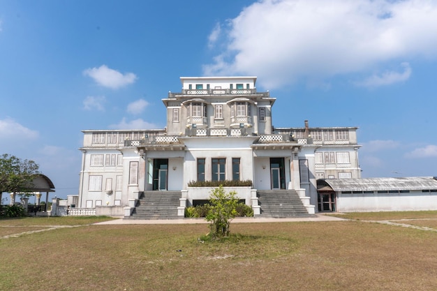 Abandoned hotel in bokor national park