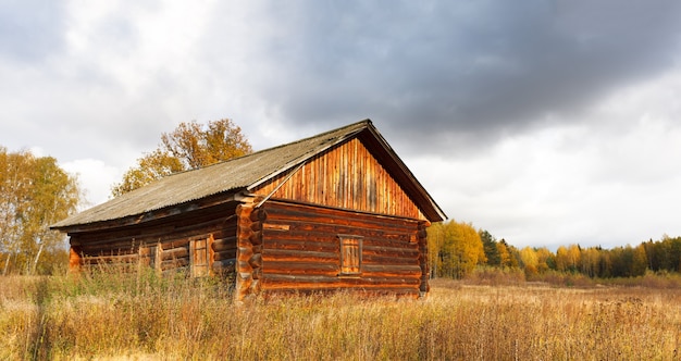 Abandoned house from forest