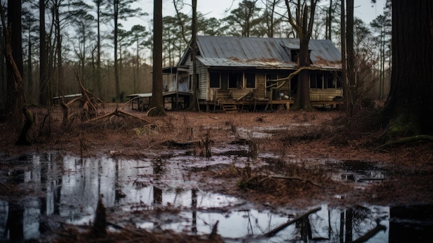 Abandoned House In The Swamp New American Documentary Photography