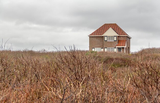 Photo abandoned house in zeeland