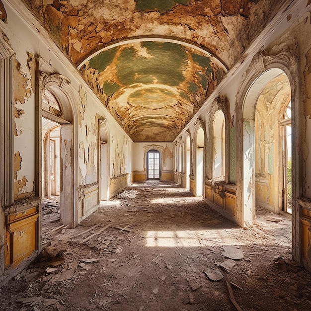 abandoned interior