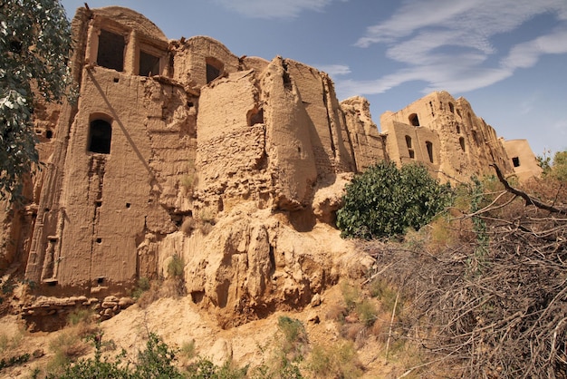 Abandoned Kharanaq village in Iran