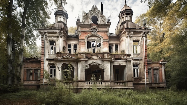 The abandoned mansion of the abandoned mansion