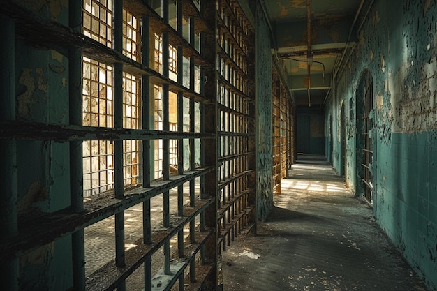 Заброшенная и старая тюрьма