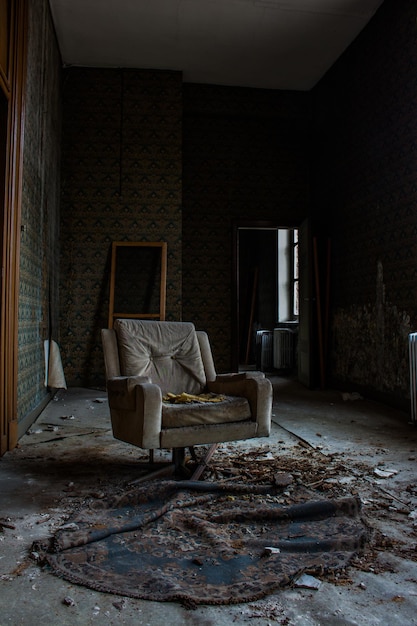 Abandoned room at home