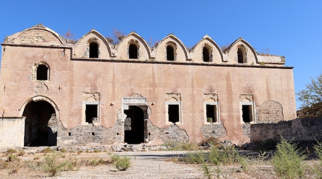 Заброшенная деревня в Турции Fethiye Kayakoy