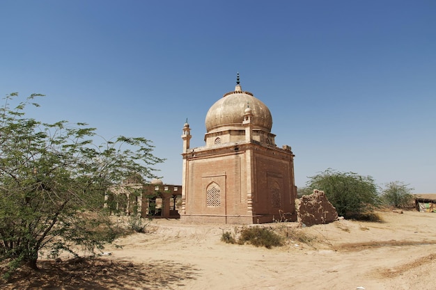 The Abbasi Royal Graveyard close Derewar fort in Punjab province Pakistan