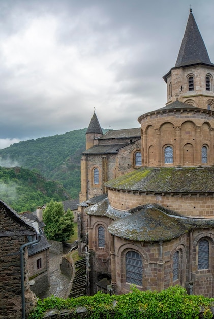 Conques France의 SaintFoy 수도원