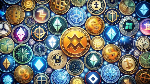Photo aboldhighcontrastillustrationofagoldvitcoin