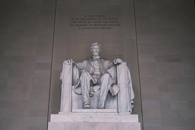 Photo abraham lincoln statue