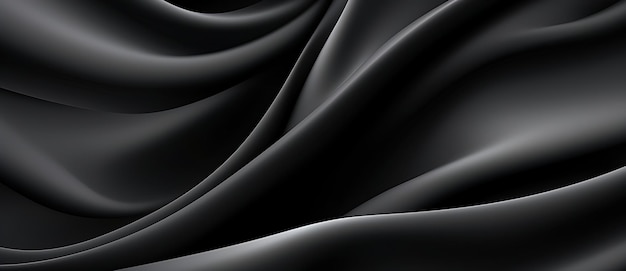 Photo abstarct black luxury satin background