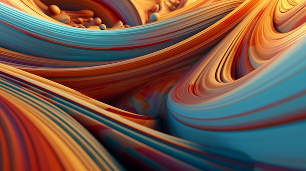 Abstract 3D Background 8k UHDGenerative AI