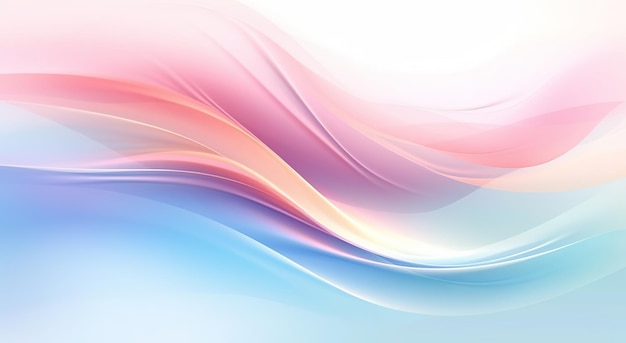 Abstract 3D Background in Pastel Colors