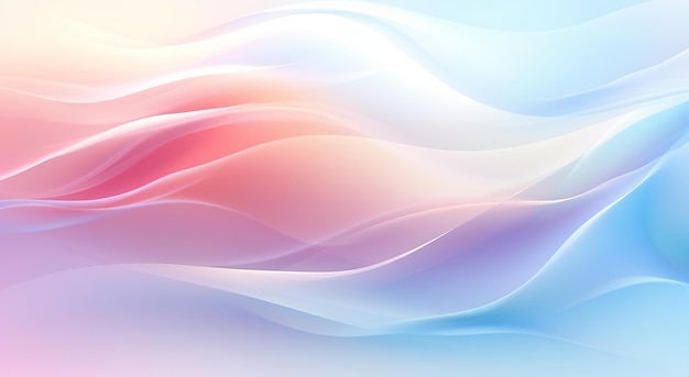 Abstract 3D Background in Pastel Colors