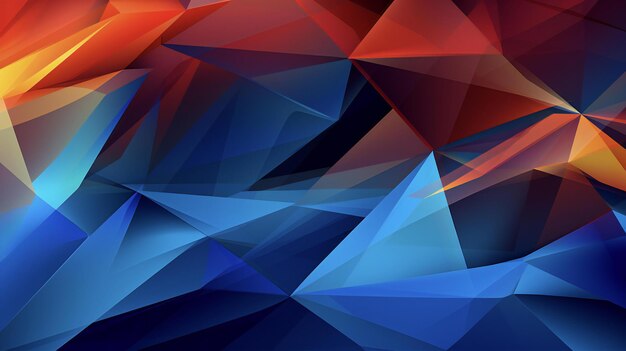 an abstract 3d background with numerous colorful shapes and lines