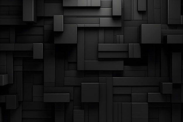 abstract 3D background with squares geometric and elegant modern background AI generate