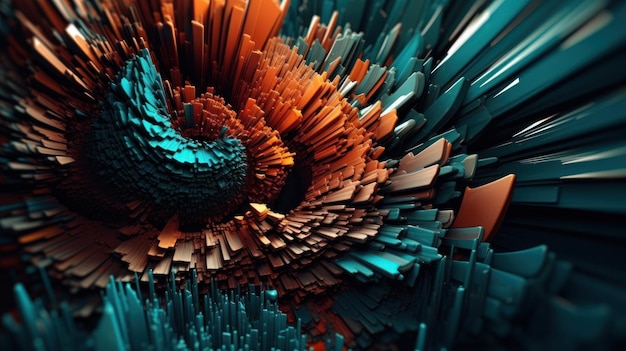 Abstract 3D Background