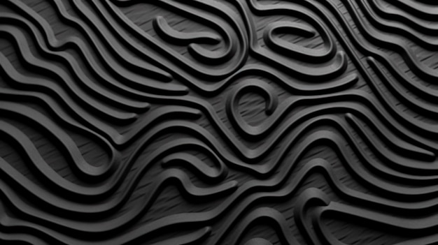Фото Абстрактный 3d черный фон серый фон с текстурами 3d темный фоновое изображение