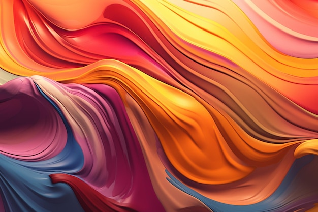 Abstract 3d colorful pattern background banner or wallpaper