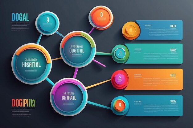 Abstract 3D digital illustration Infographic Vector illustration can be used for workflow layout diagram number options web design