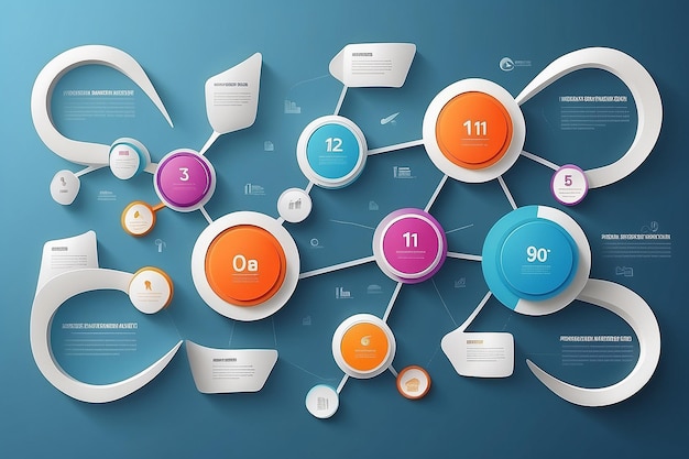 Abstract 3D digital illustration Infographic Vector illustration can be used for workflow layout diagram number options web design